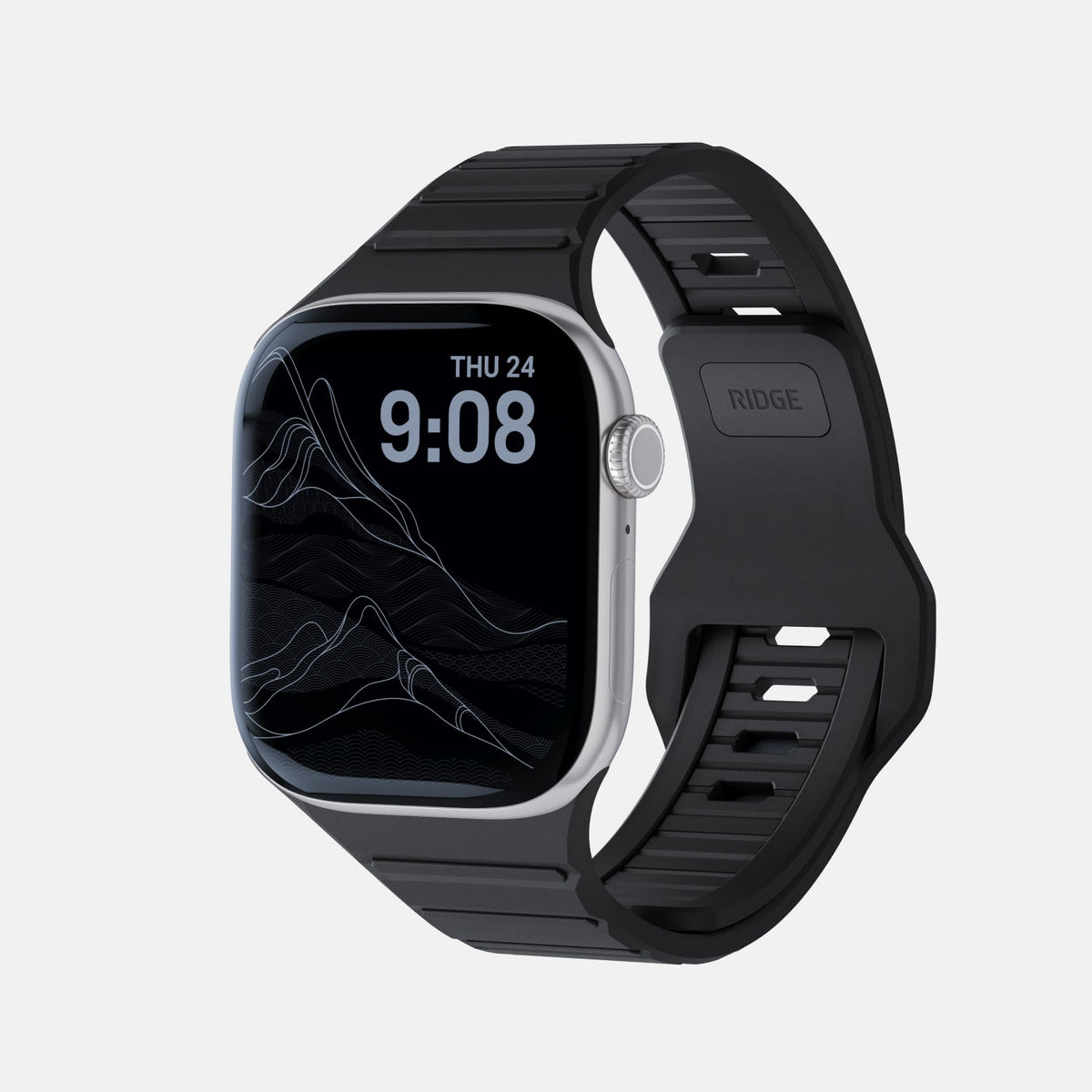 Everyday Watch Straps - Matte Black - 41/42mm