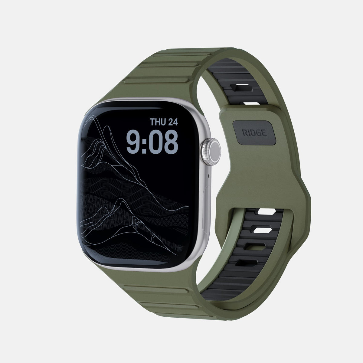 Everyday Watch Strap - Matte Olive - 41/42mm