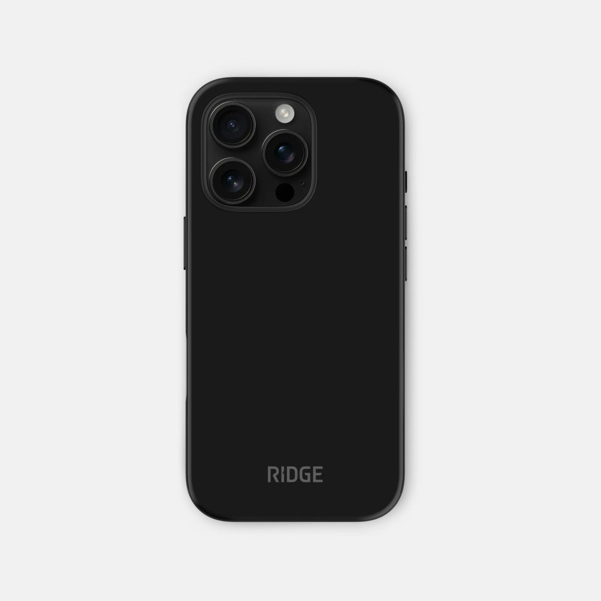 Ridge Phone Case - Matte Black - iPhone 16 Pro