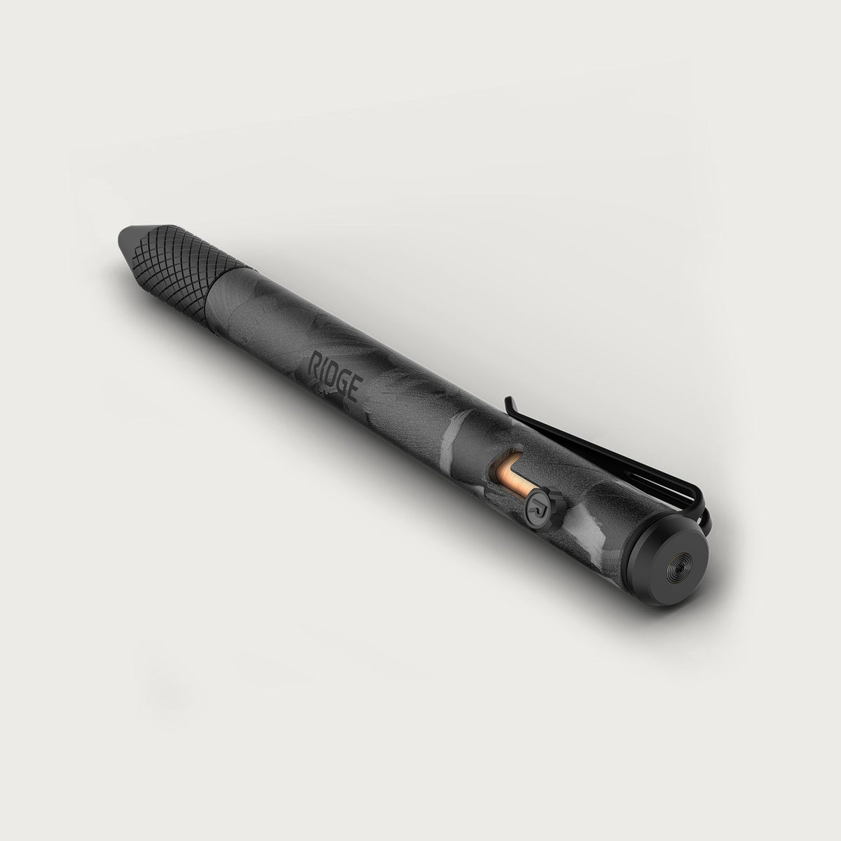 Ridge Bolt Action Pen - Forged Carbon