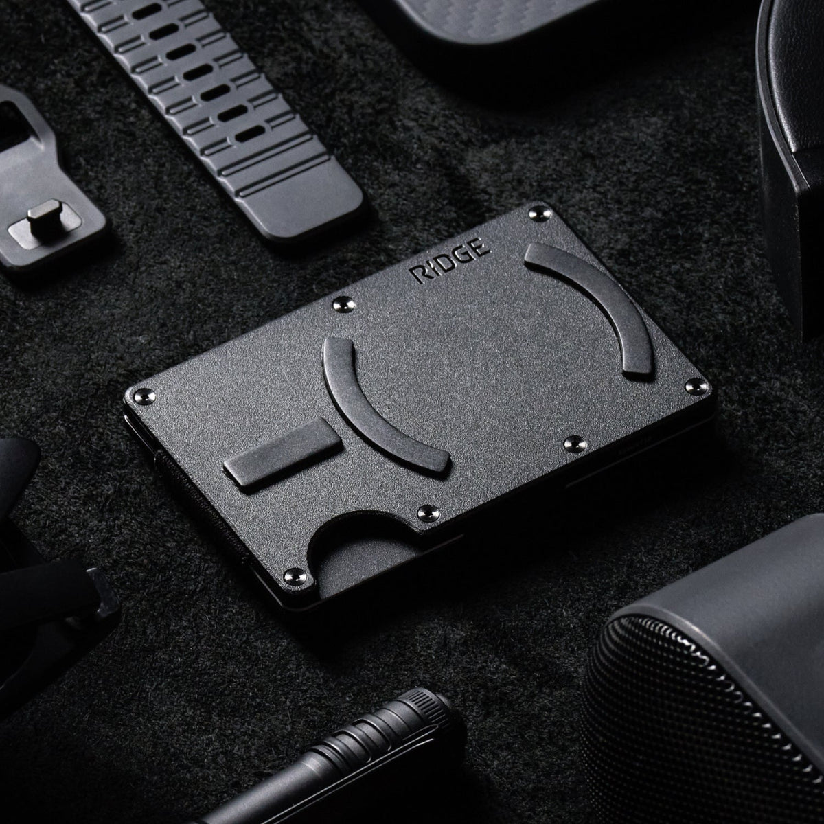 Ridge Wallet For MagSafe - Matte Black