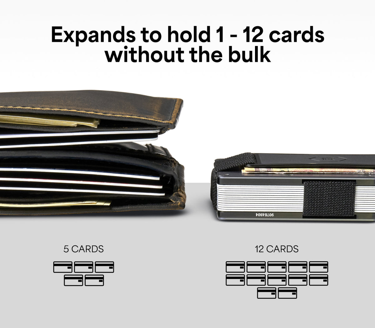 Ridge Wallet - Royal Black