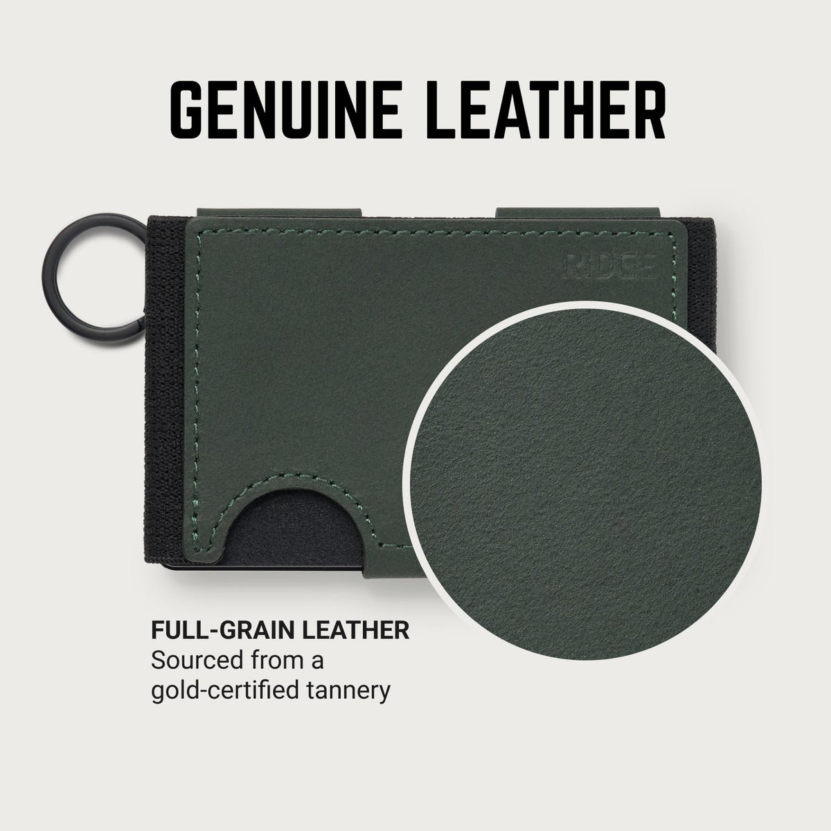Ridge Biflex - Hunter Green Leather
