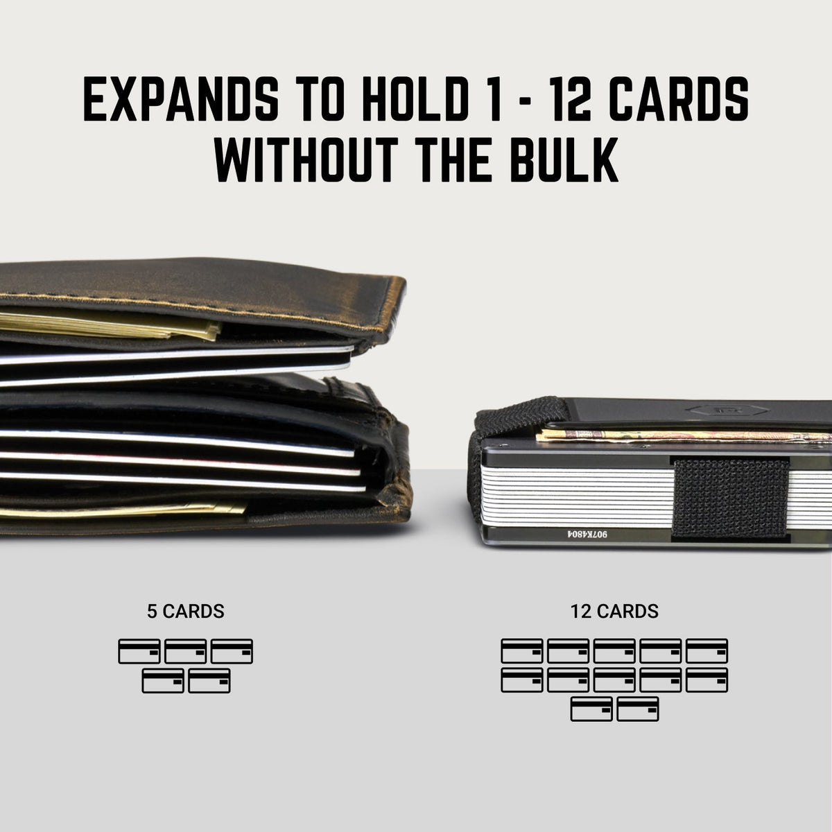 Ridge Wallet For MagSafe - Matte Black
