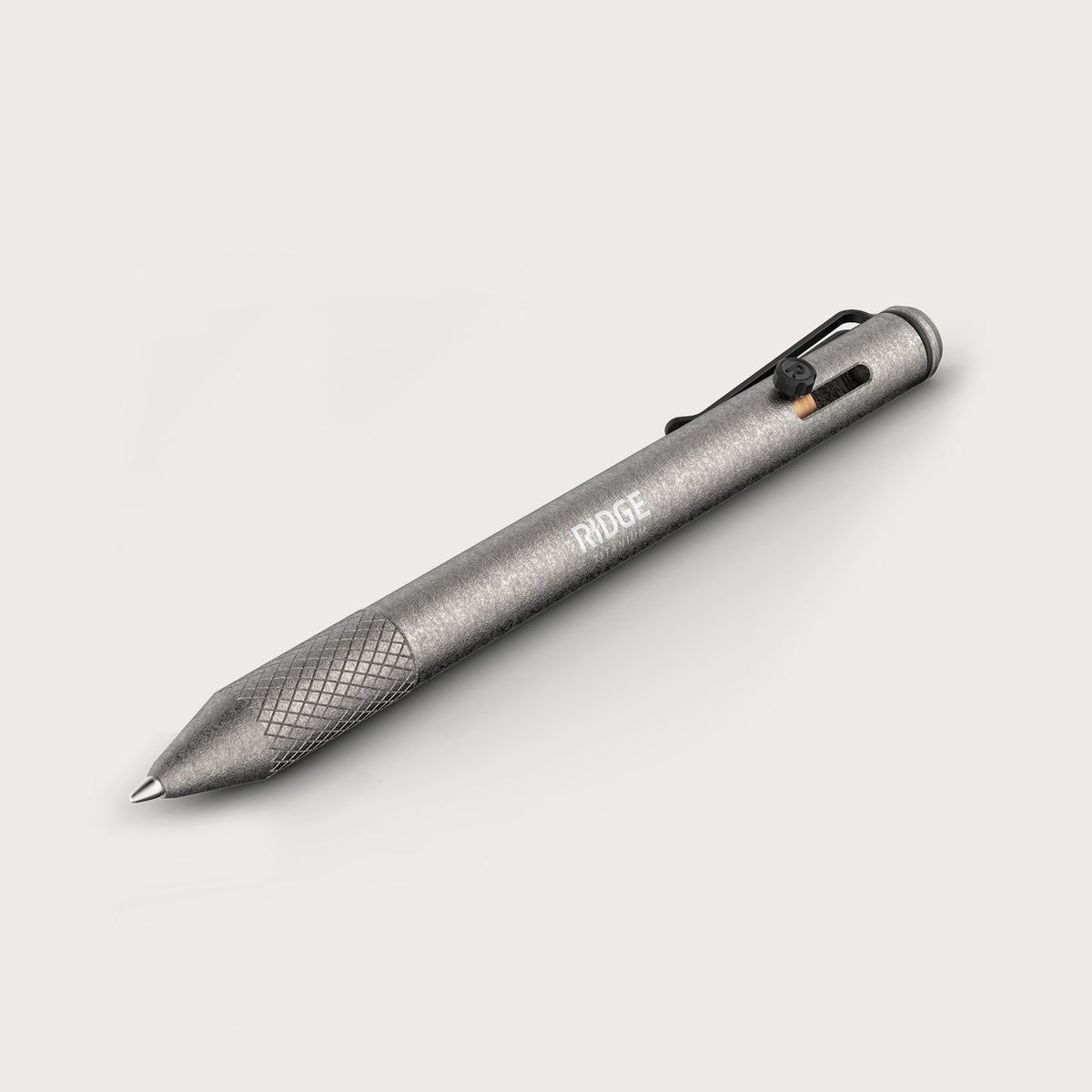 Ridge Bolt Action Pen - Stonewashed Titanium