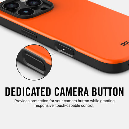 Ridge Phone Case - Basecamp Orange - iPhone 16 Plus