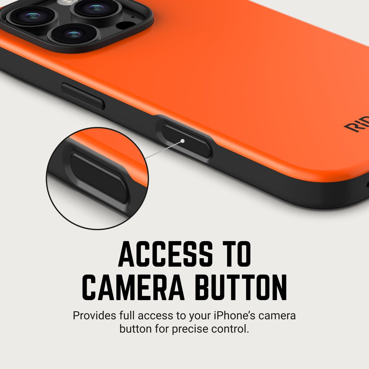 Ridge Phone Case - Basecamp Orange - iPhone 16 Pro Max