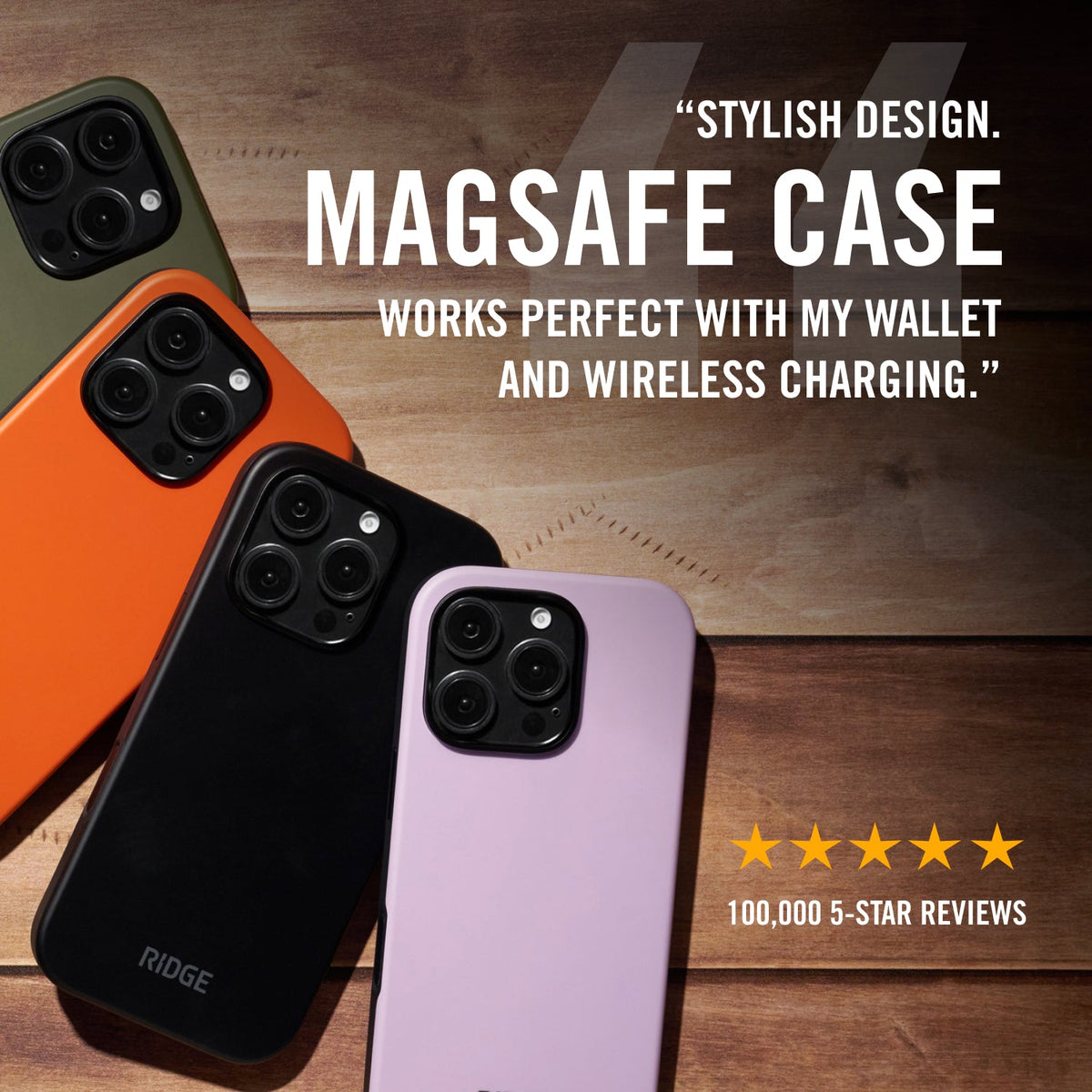 Ridge Phone Case - Matte Black - iPhone 16 Pro