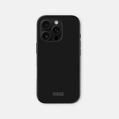 Ridge Phone Case - Matte Black - iPhone 16 Pro